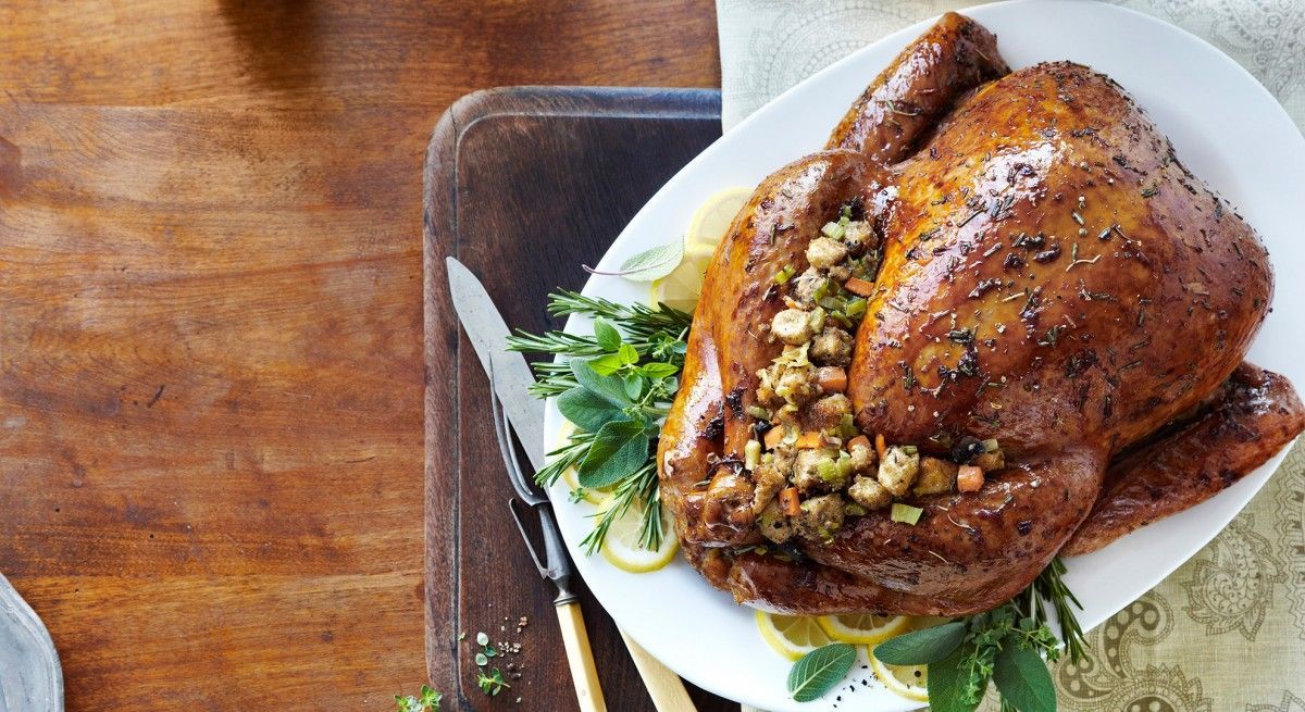 Pavo asado